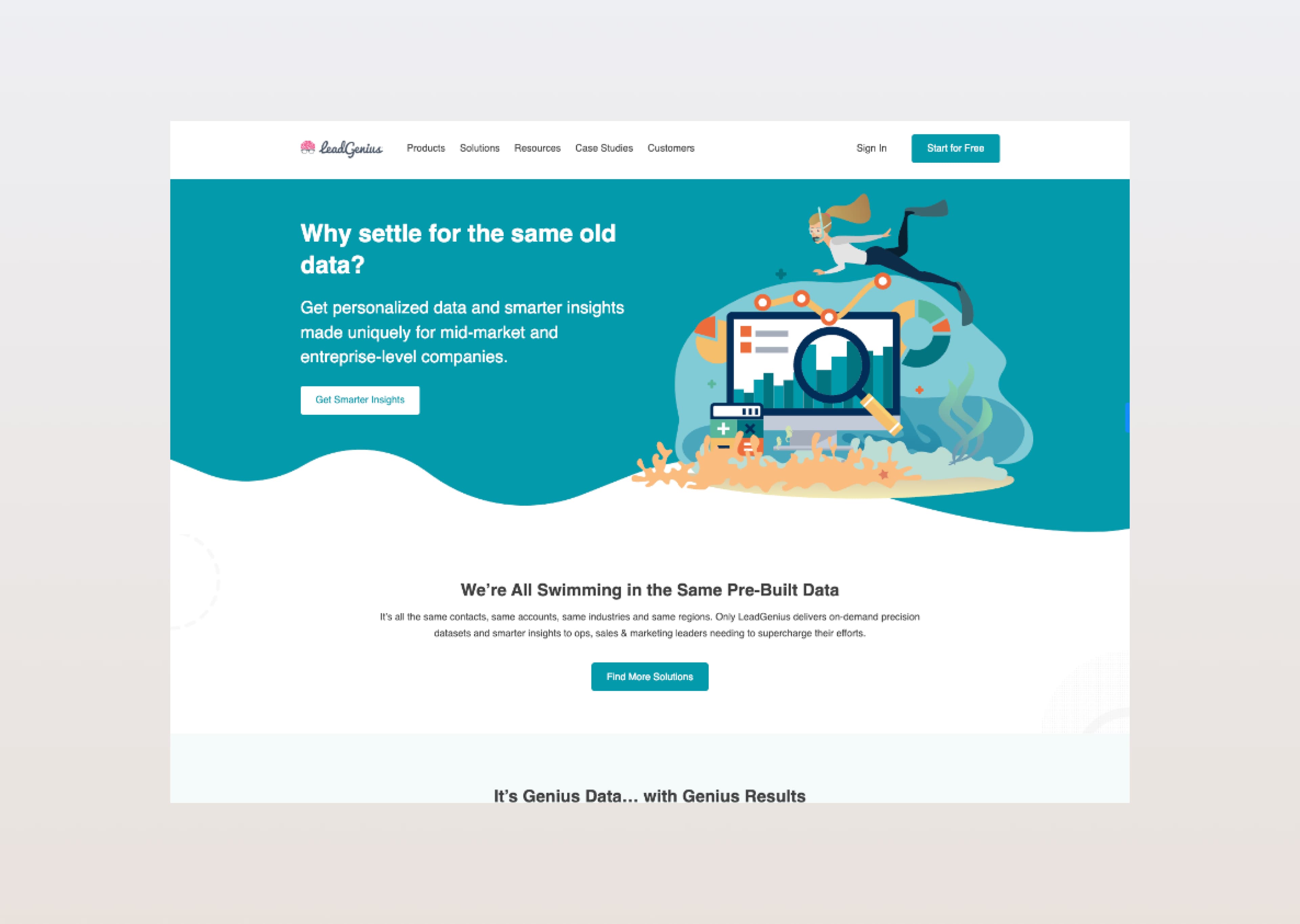 Website redesign comparison - before and after before